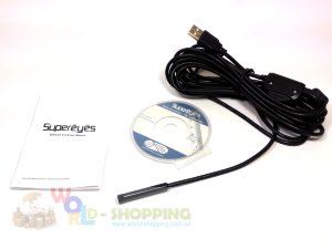 7mm USB эндоскоп/5м кабеля 