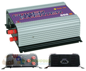Сетевой инвертор Grid Tie 600Вт для ветрогенератора / солнечных панелей  