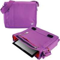 CaseCrown горизонтальная сумка для IPad 2 / IPad 3-го поколения - Фиолетовая