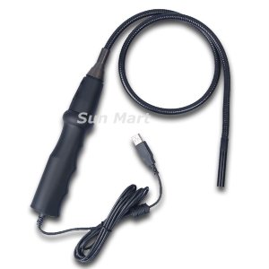 10mm USB эндоскоп / инспекционная камера  с гибким кабелем 