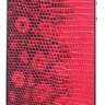 Задняя крышка для IPhone 4/4S Black декорирована кожей игуаны красного цвета - IG-0097 (1).jpg