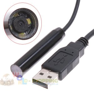 10mm USB эндоскоп/5м. кабеля  