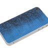 Задняя крышка для IPhone 4/4S White декорирована кожей игуаны синего цвета - IG-0098.jpg