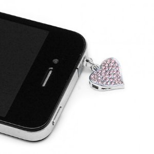Swarovski  кристалл-сердце для Вашего iPad, IPad 2, iPhone, Galaxy S, и т.д. 