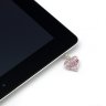 Swarovski  кристалл-сердце для Вашего iPad, IPad 2, iPhone, Galaxy S, и т.д. - azu-ed-010-pnk-2.jpg