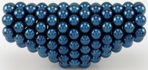 Неокуб Голубой 5mm   Комплектация: 125 шариков 5mm
Покрытие: NiCuNi+цвет
N38