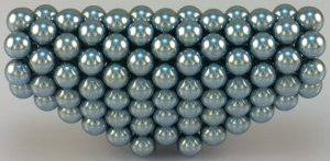 Неокуб Голубой цинк 5mm   Комплектация: 216 шариков 5mm
Покрытие: NiCuNi+цвет
N38