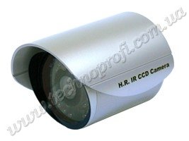 Цветная наружная видеокамера AVTech KPC-138ZCP  Цветная наружная видеокамера KPC-138ZCP с разрешением 480TVL, ИК подсветкой (21 светодиод), чуствительность 0,6 Люкс, монофокальный объектив с фокусным расстоянием 3,6 мм.
Страна-производитель: Тайвань Гарантия: 12 мес