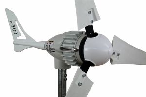 Ветрогенератор Ista Breeze i-700W 12/24V  Расчетная мощность 700Вт; Максимальная мощность 800Вт; Напряжение 12/24В; Расчетная скорость ветра 12,5 м/с;