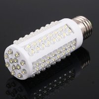 Светодиодная лампа 7W/220V/E27/108 LED - холодно белый свет