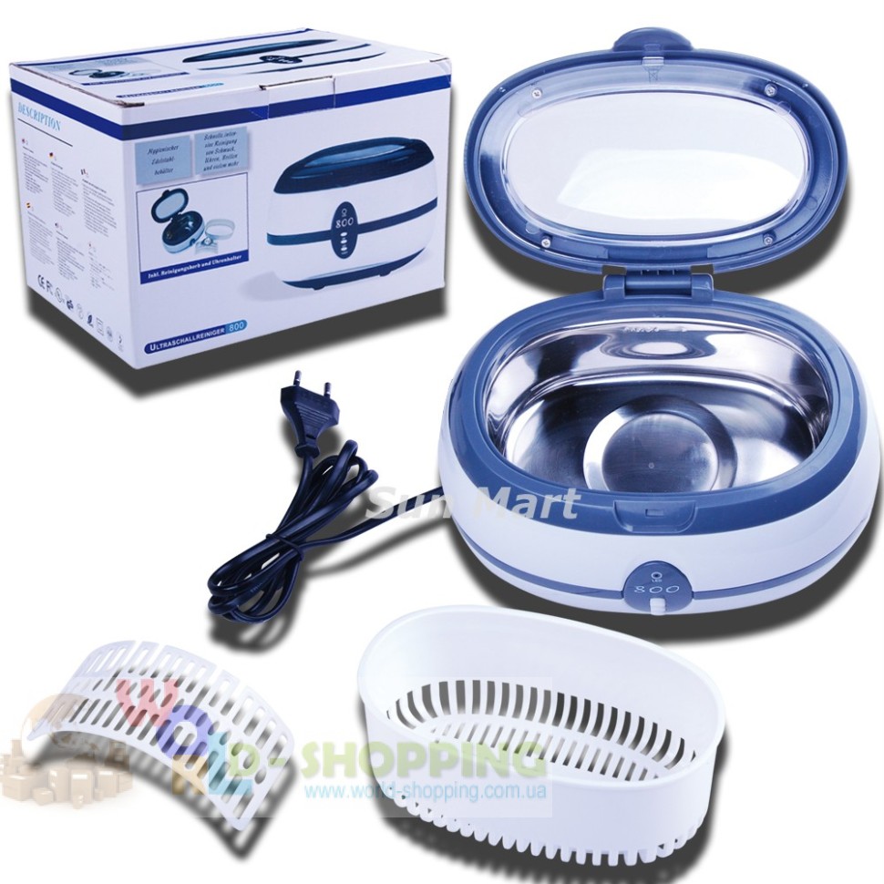 Ультразвуковий очищувач VGT-800H 600ml
