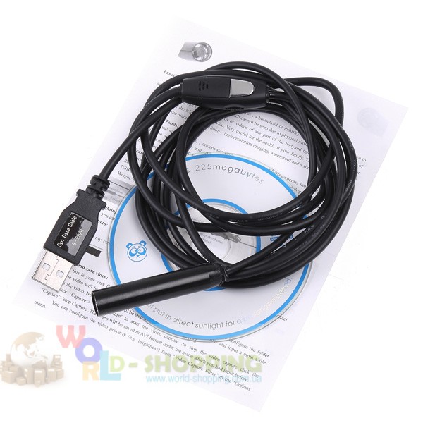 10mm USB эндоскоп/2м. кабеля