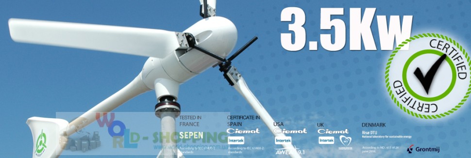 Вітрогенератор Windspot 3.5 кВт