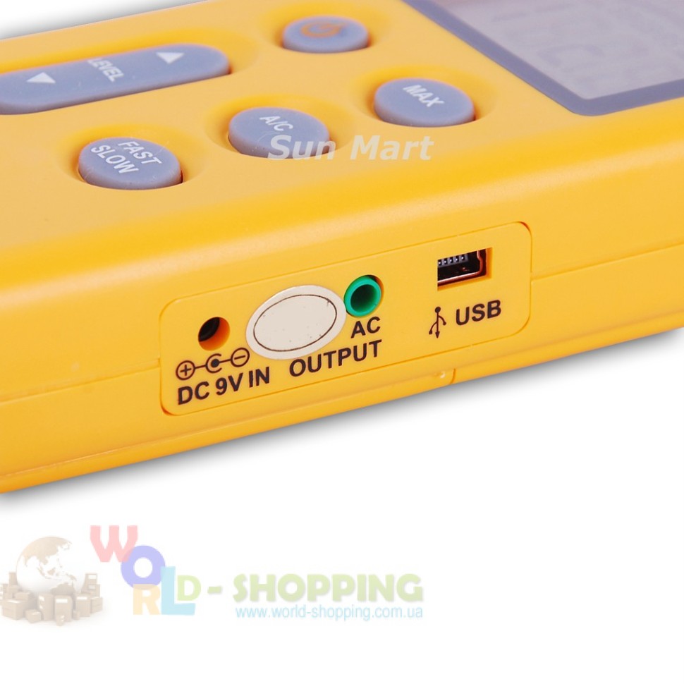 Цифровий USB вимірювач тиску звучання шуму 130 дБ 