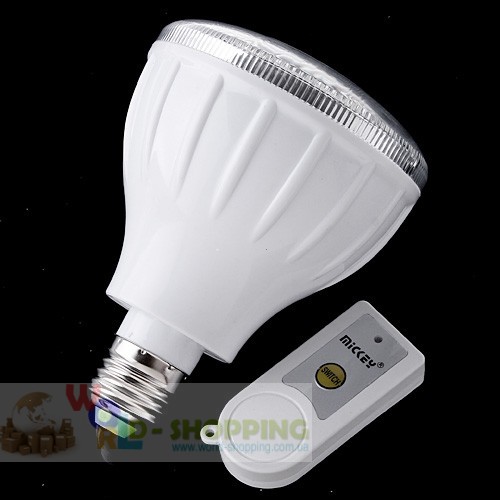 Лампа 2W 23LED з дистанційним пультом та вбудованим акумулятором