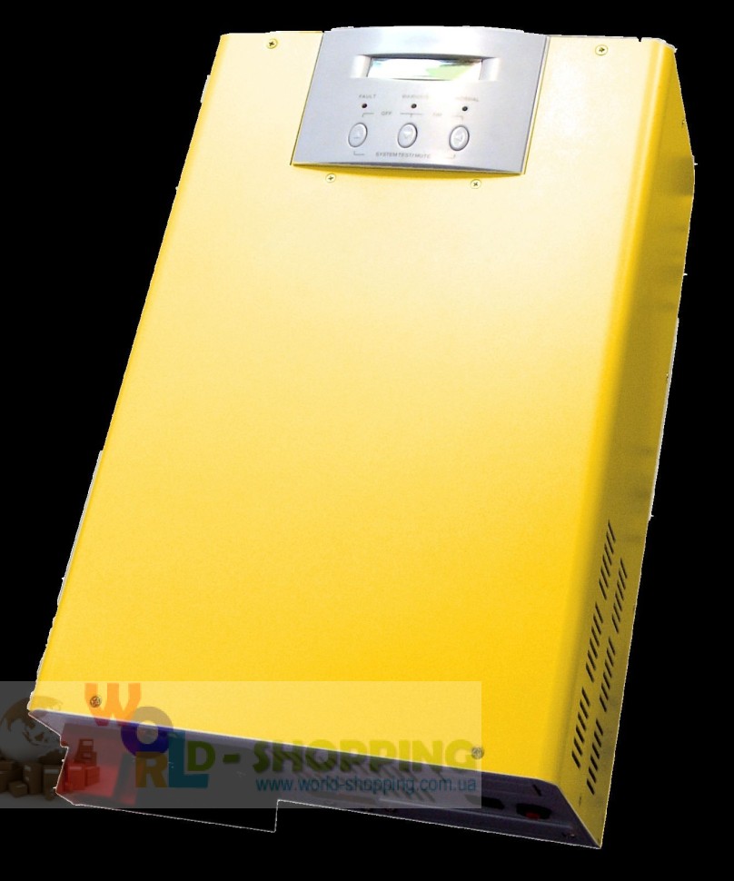 Інвертор 2400W 24v чистий синус із зарядним пристроєм 50A
