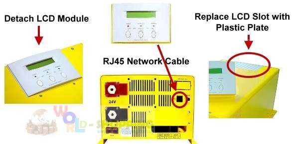 Інвертор 24v 4000w чистий синус із зарядним пристроєм 60A