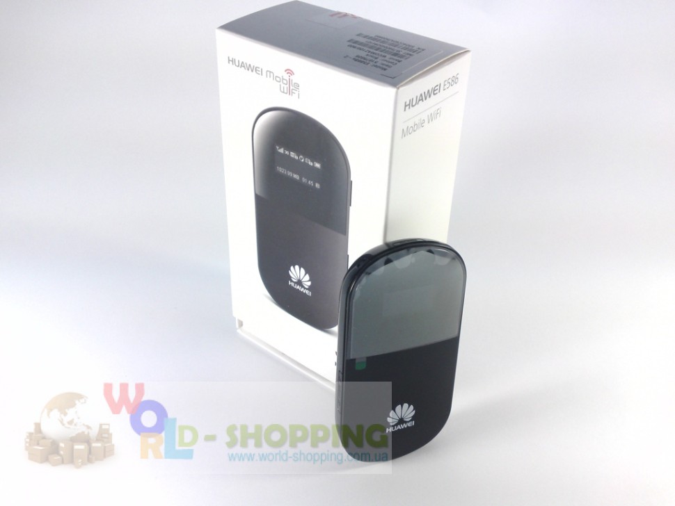 Huawei MiFi E586 3G - мобільний Wi-Fi 3G модем (21.6 Мбіт/с) Black