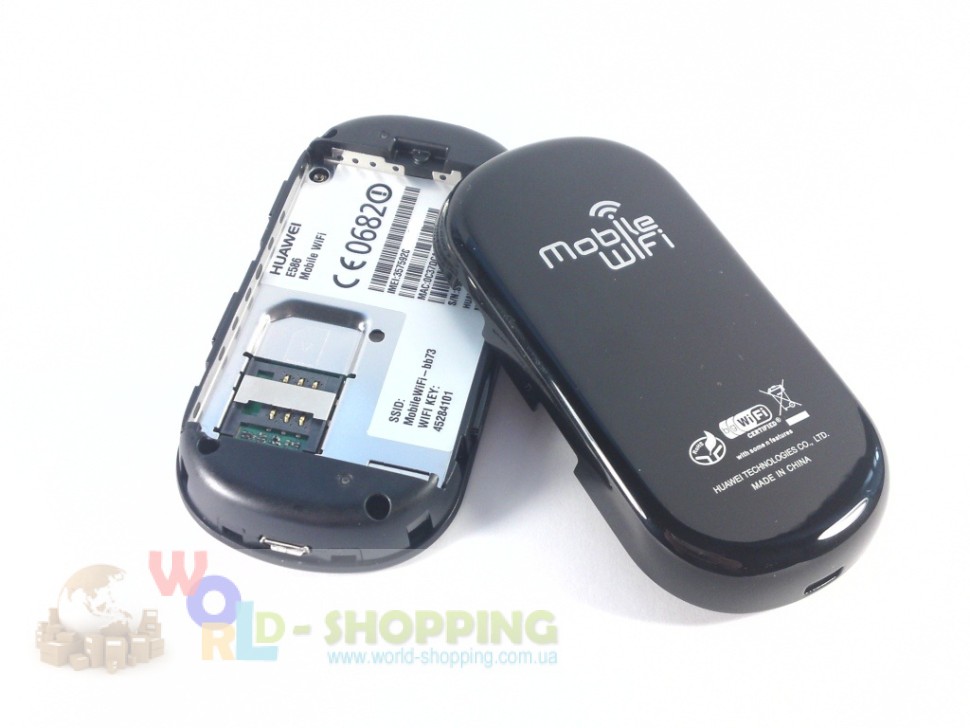 Huawei MiFi E586 3G - мобільний Wi-Fi 3G модем (21.6 Мбіт/с) Black