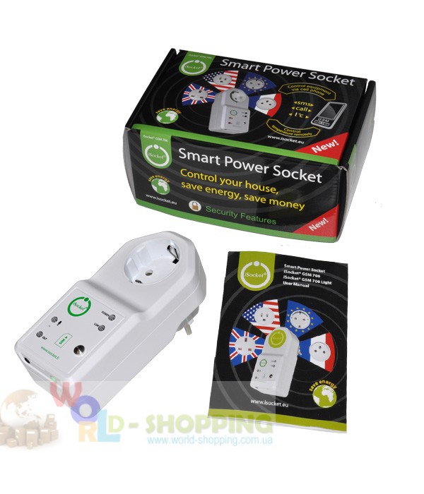 GSM розетка iSocket 707 (iSocket HomeGuard)