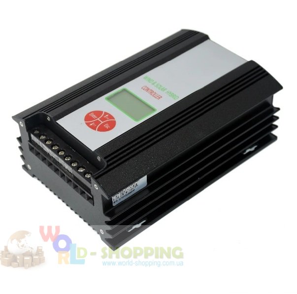 Гибридный  контроллер 48V  MPPT Wind 600W / Solar 300W для ветрогенератора 