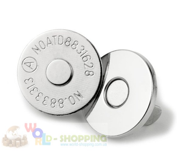 Магнітна клямка для сумок та чохлів D18.5 mm 