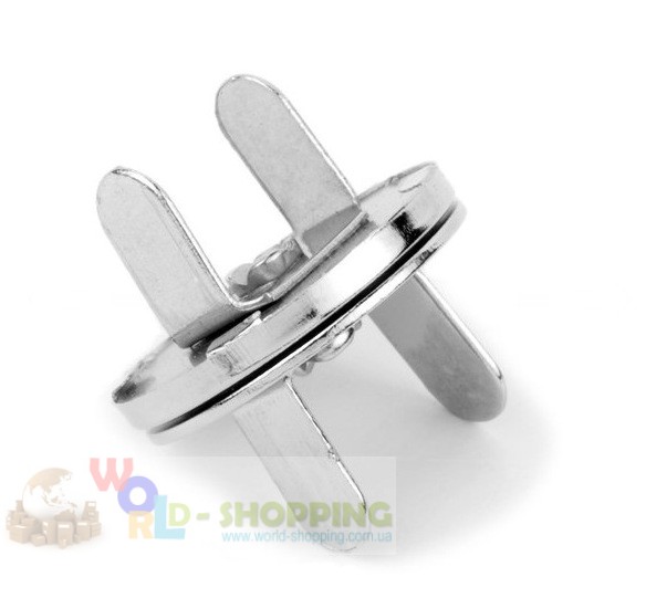 Магнитная защелка для сумок и чехлов D18.5 mm 
