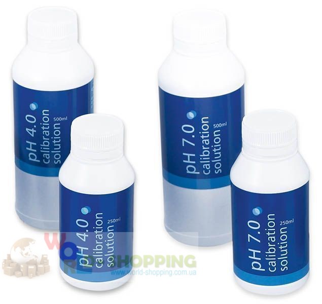 Калибровочные растворы Bluelab 4.0 pH,  7.0 pH 250ml