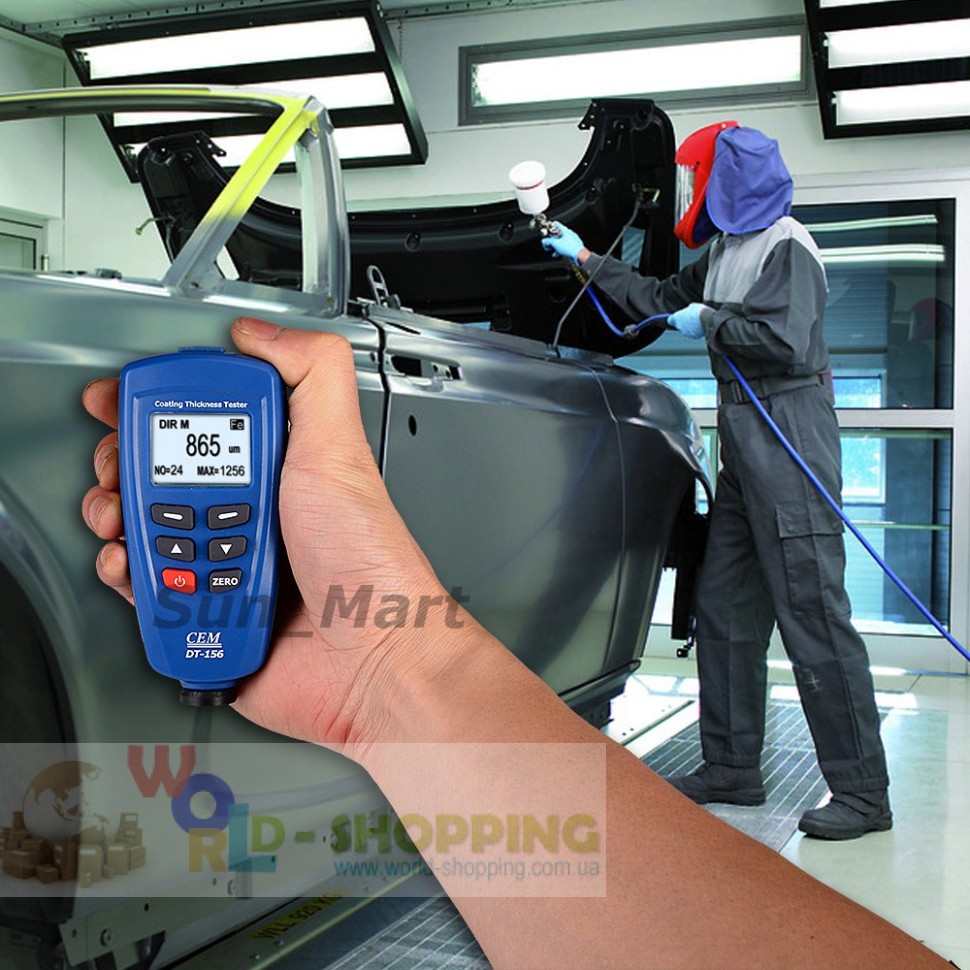 CEM DT-156 професійний товщиномір лакофарбового покриття