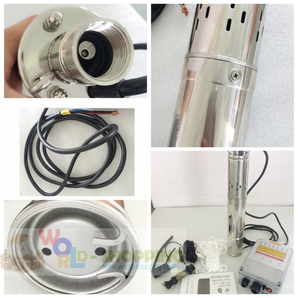 6&quot; Відцентровий сонячний насос 6SPW 1680Вт DC 108В
