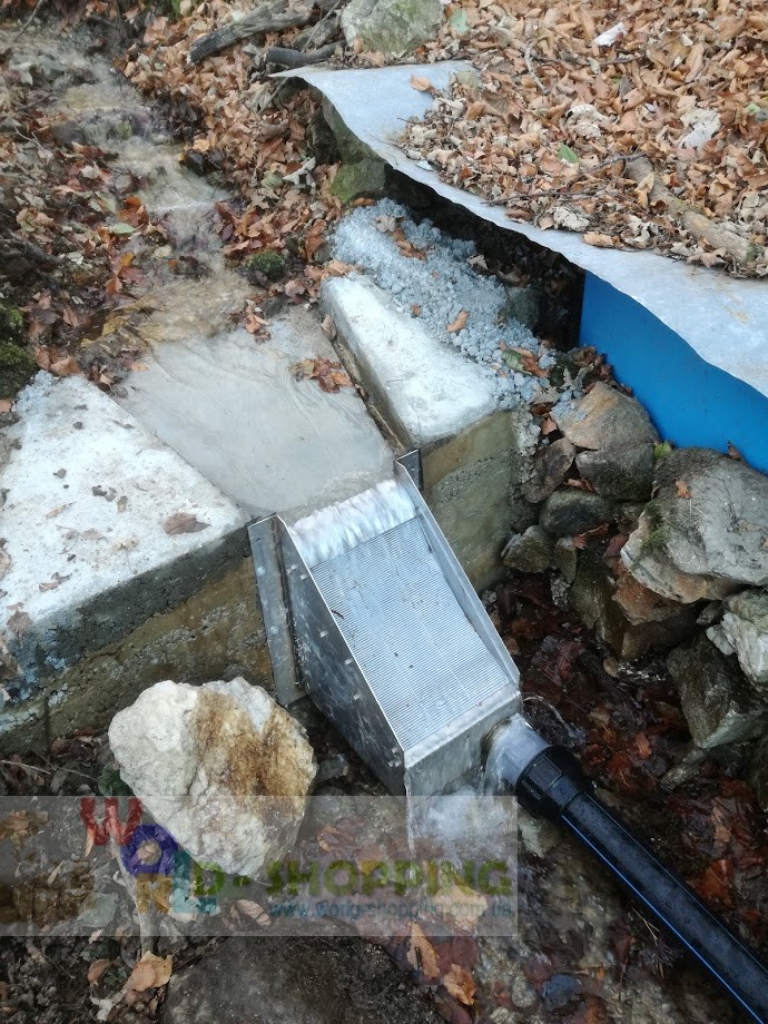 Система відбору та очищення води для гідроелектростанції, Коанда бокс 14 л/с 1