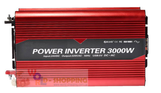 Інвертор WK 3000W 12/24/48 У чистий синус 