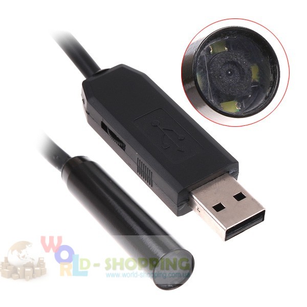 10mm USB эндоскоп/10м. кабеля 