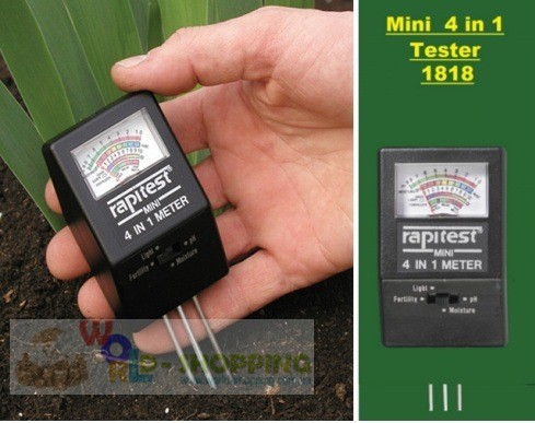 RAPITEST MINI 4 в 1 тестер ґрунту № 1818