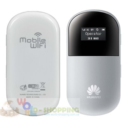 Huawei MiFi E560 3G — мобильный Wi-Fi 3G модем (7,2 Мбит/с) 