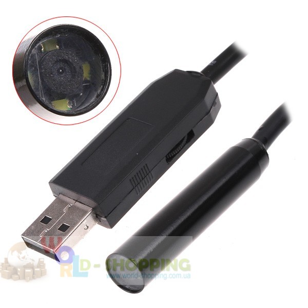 10mm USB ендоскоп/7м. кабелю  