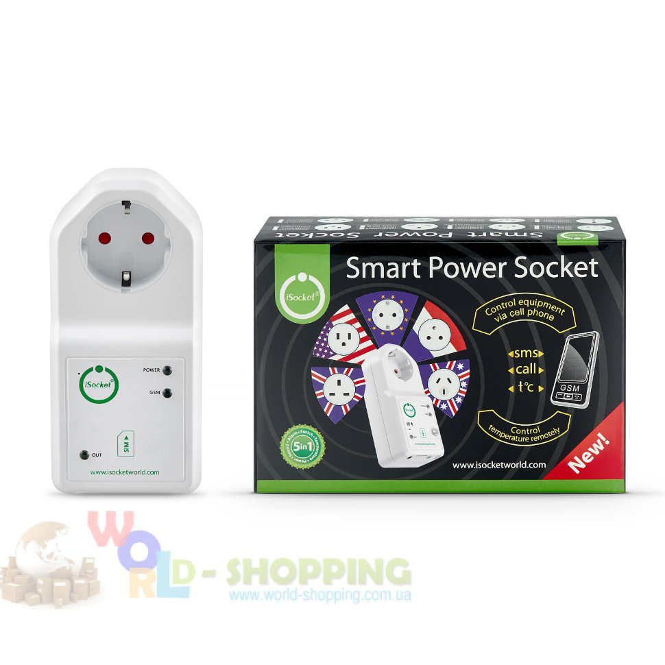 GSM розетка iSocket Environment Pro