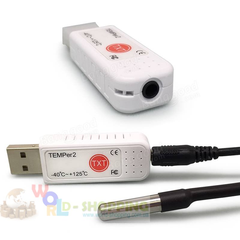 USB термометр (два датчика температуры) TEMPer2 - NEW