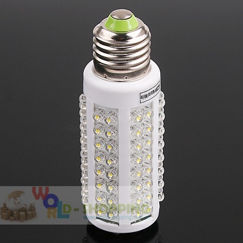Светодиодная лампа 7W/220V/E27/108 LED - холодно белый свет