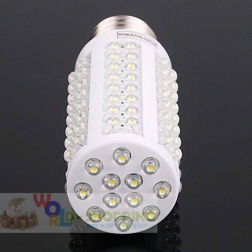 Светодиодная лампа 7W/220V/E27/108 LED - холодно белый свет
