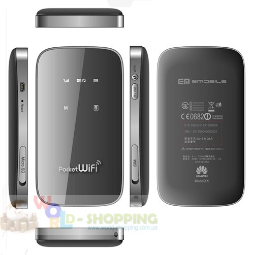Huawei E589 4G LTE - мобильный  WiFi роутер (100 Мбит/с.)