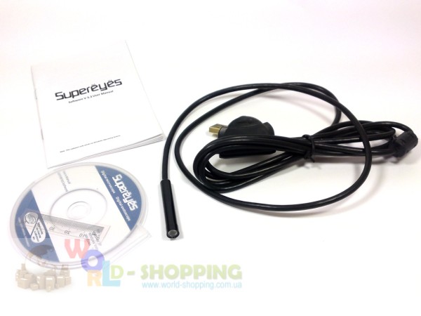 7mm USB ендоскоп/2м кабелю 